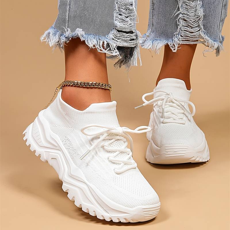 Baskets Femke femme – sneakers orthopédiques avec semelle mémoire de forme