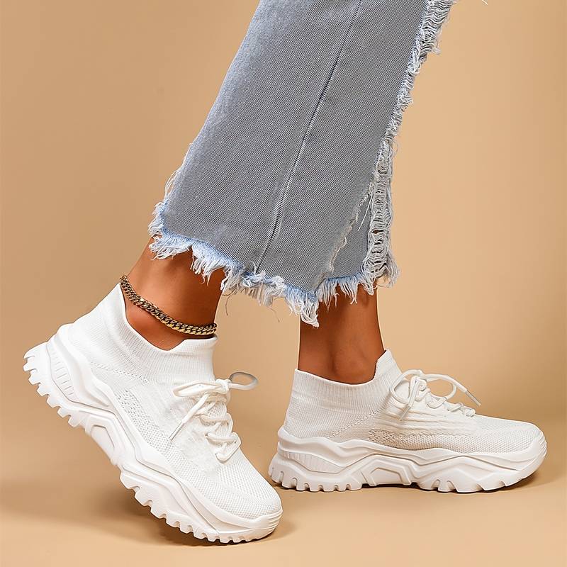 Baskets Femke femme – sneakers orthopédiques avec semelle mémoire de forme