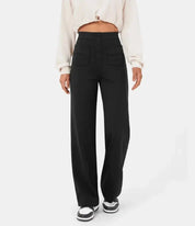 Pantalon ComfortRise taille haute stretch – style casual, coupe droite
