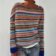 Pull femme rétro Silvia – Chaleur et charme vintage pour l’automne