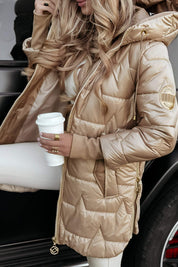 Astrid | Manteau femme avec capuche – Chaud, élégant & parfait pour l’automne