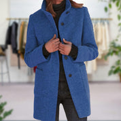 Manteau femme automne Naomi – manteau chaud élégant avec coupe flatteuse