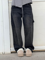 Jean femme Belle skinny stretch – Élégant avec détails scintillants