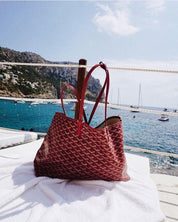 Sac Shopper Monogram Luxe – grand cabas structure femme