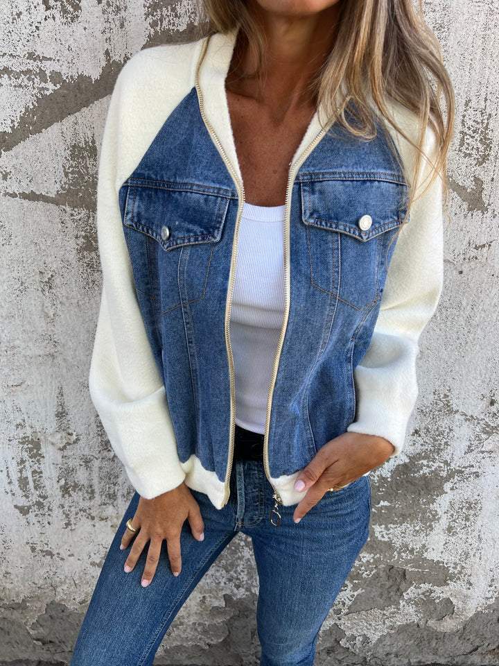 Veste femme automne Sarah – veste tendance avec coupe confortable & chic