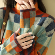 Pull cachemire femme luxe — tricot chaud, doux & intemporel hiver