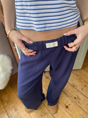 Pantalon lounge femme IVY – maille douce & couleurs tendance
