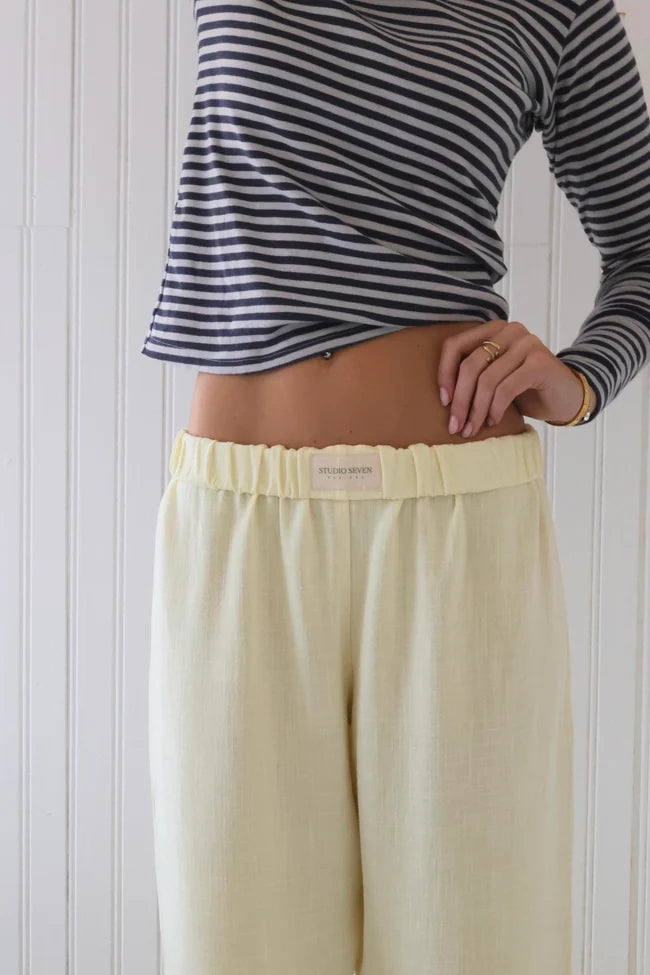 Pantalon lounge femme IVY – maille douce & couleurs tendance