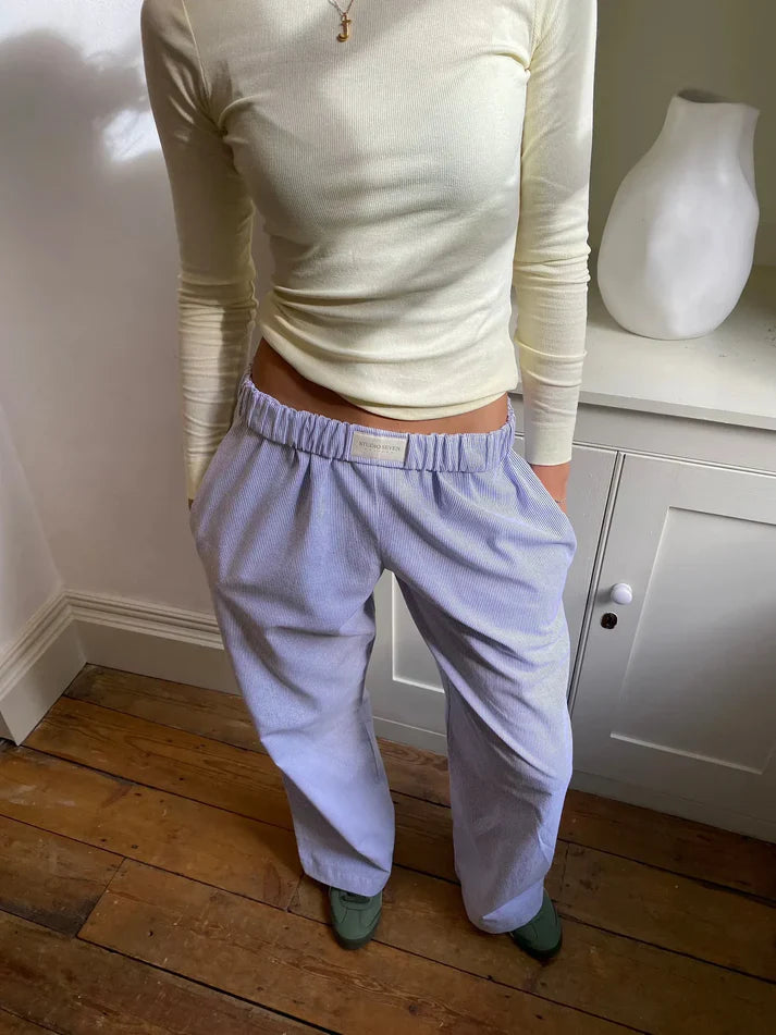 Pantalon lounge femme IVY – maille douce & couleurs tendance
