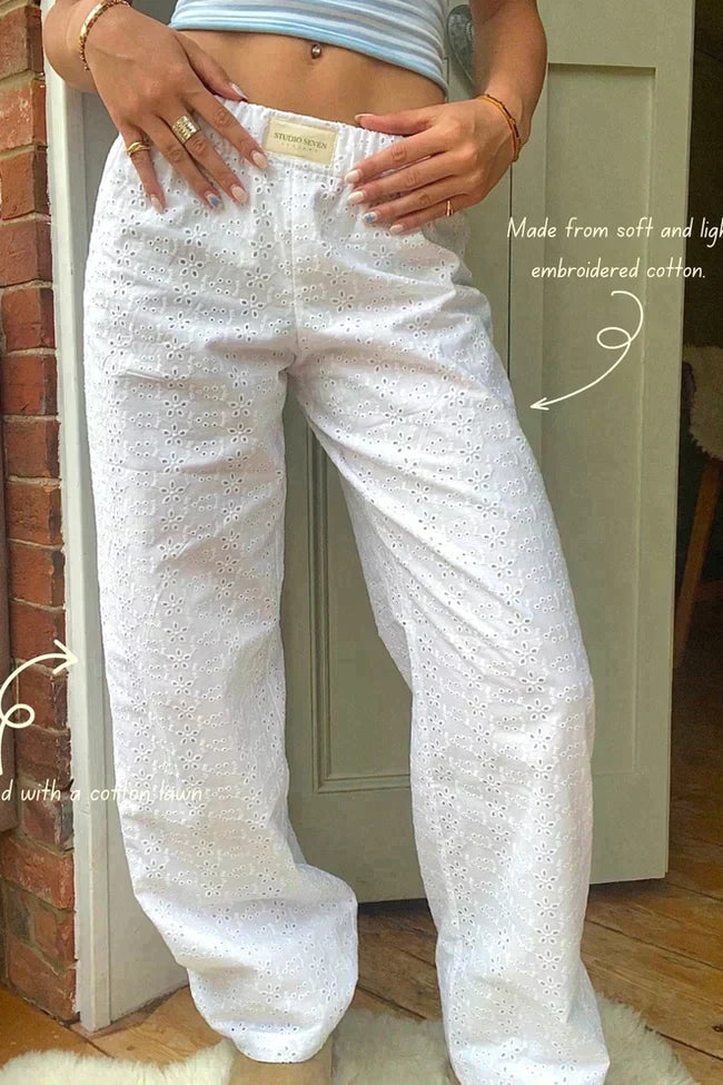 Pantalon lounge femme IVY – maille douce & couleurs tendance