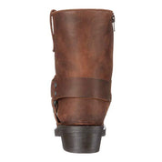 Bottes cowboy homme Winfred – bottes western en cuir avec zip latéral vintage