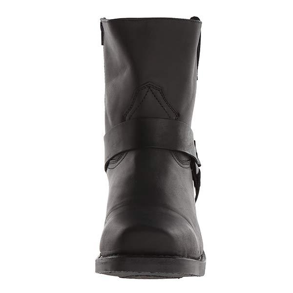 Bottes cowboy homme Winfred – bottes western en cuir avec zip latéral vintage