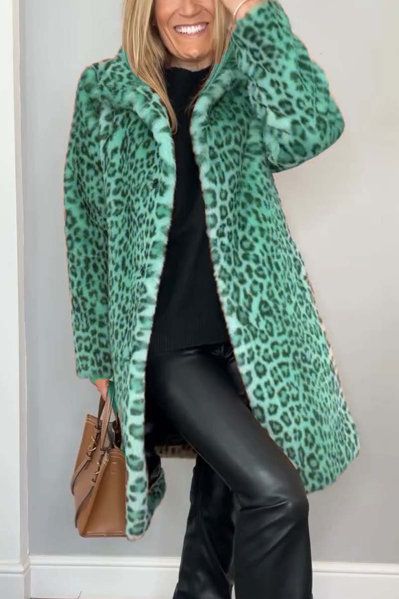 Veste femme Graciela – Manteau léopard tendance et élégant pour l’hiver