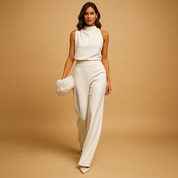 Combinaison Isabelle femme – élégante sans manches & coupe fluide