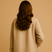 Manteau long femme Veerle – Hiver élégant à coupe cintrée et chaude