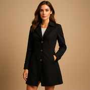 Elvira | Manteau de Pluie Long Élégant pour Femme – Imperméable, Coupe-vent & Respirant