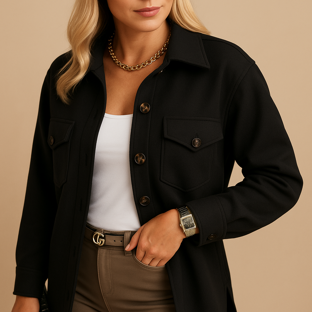 Manteau Marlies long pour femme – Coupe cintrée élégante & silhouettes raffinées