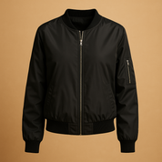 Bomber léger femme Yara – Veste d’été avec zip et poches latérales