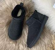 Bottines Femme DORA – Mini Boots Chaudes à Doublure & Semelle Antidérapante