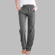 Pantalon léger Neeltje femme – coupe relaxed, tissu respirant