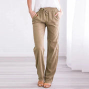 Pantalon léger Neeltje femme – coupe relaxed, tissu respirant