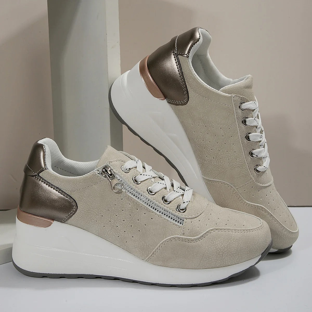 Chaussures de marche femme Isabella – Orthopédiques avec semelle antidérapante