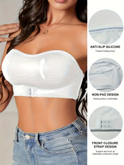 Naomi bandeau femme | Soutien-gorge sport sans armatures | Antiglisse & respirant