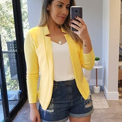 Blazer Femme ElegantBlazer – Veste Chic en 6 Couleurs du S au 5XL