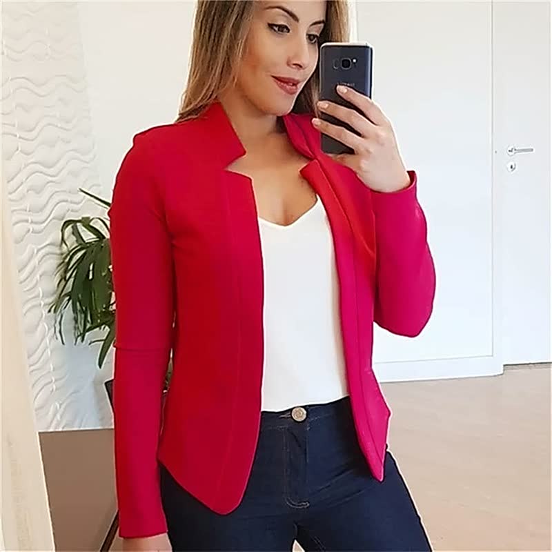 Blazer Femme ElegantBlazer – Veste Chic en 6 Couleurs du S au 5XL