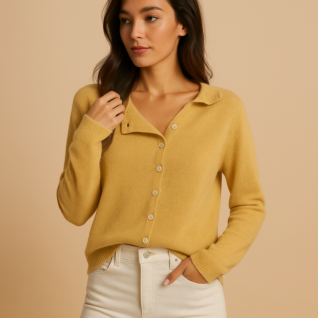 Yara | Pull Femme Col Rond – Maille Légère, Élégante & Confort Absolu