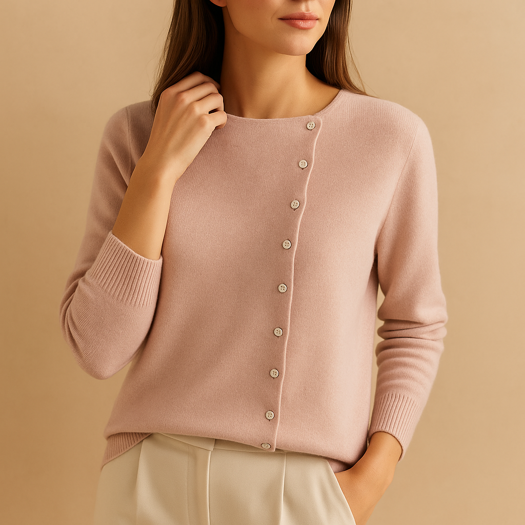 Yara | Pull Femme Col Rond – Maille Légère, Élégante & Confort Absolu