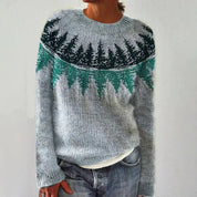 Pull femme rétro Silvia – Chaleur et charme vintage pour l’automne