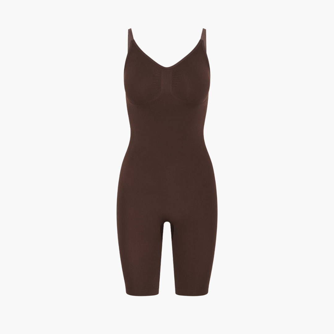 Body sculptant dos nu femme – combinaison gainante invisible avec short
