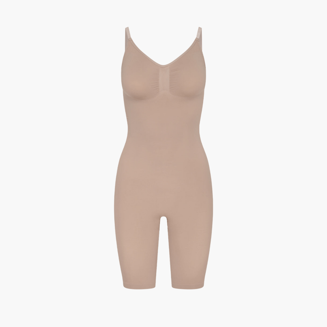 Body sculptant dos nu femme – combinaison gainante invisible avec short