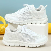 Baskets femme en dentelle – Élégantes, respirantes et confortables