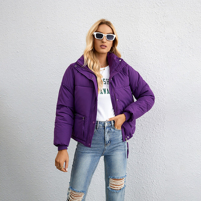 Veste matelassée Elvira femme — manteau chaud & coupe moderne