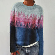 Pull femme rétro Silvia – Chaleur et charme vintage pour l’automne