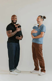 CozyCarry t-shirt de portage bébé | Haut pratique pour parents | T-shirt allaitement