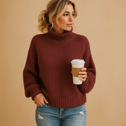 Linde | Pull Femme Intemporel en Maille – Élégant, Doux & Confortable