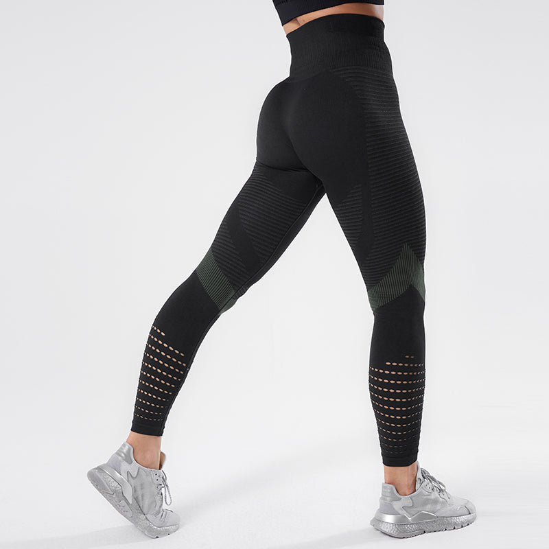 Legging de sport femme Lorina taille haute – Respirant et squat-proof