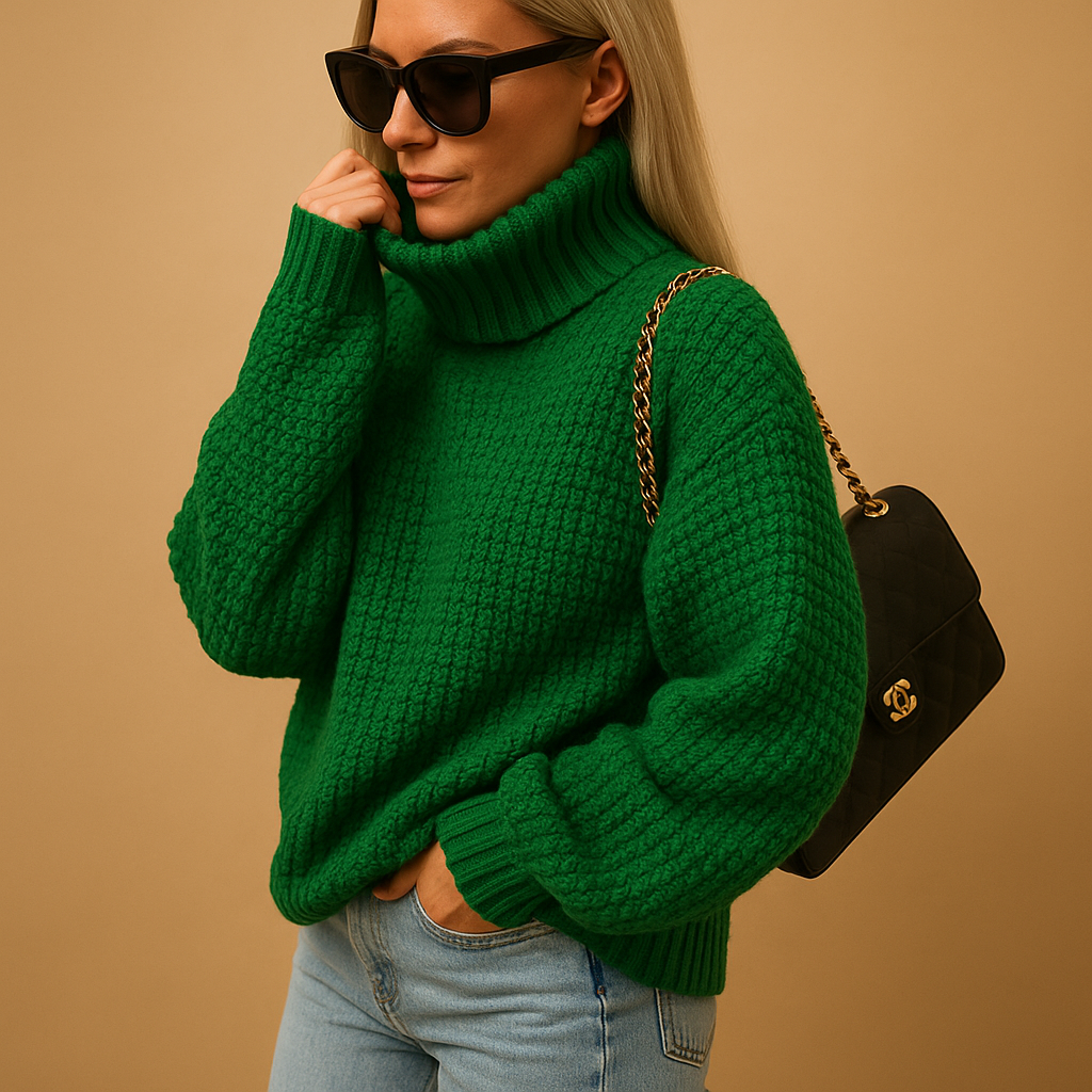 Marjolein | Pull Femme Tricoté – Chaleur, Confort & Style Intemporel